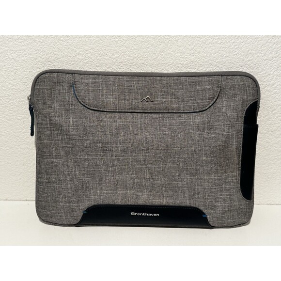 Brenthaven Collins Sleeve Plus 11” Surface Pro 4 Laptop Travel Case Gray Tech - Picture 1 of 12